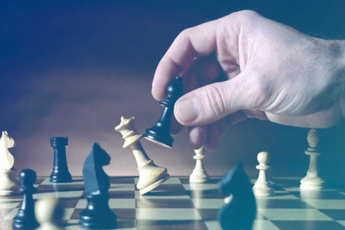 Argumentação Jurídica - Imagem ilustrando um tabuleiro de xadrez