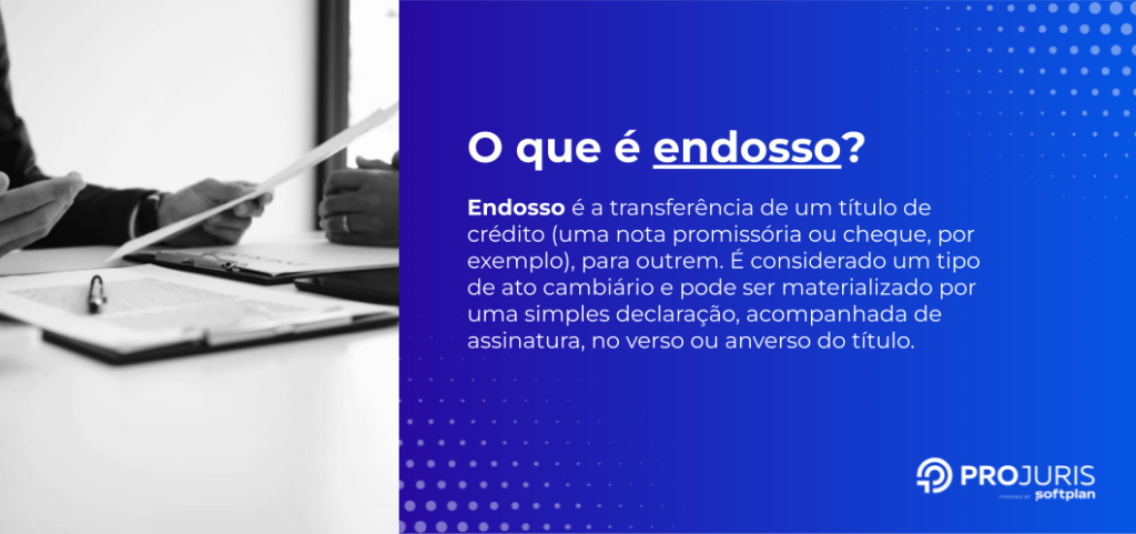 o que é endosso, com o significado de endosso 